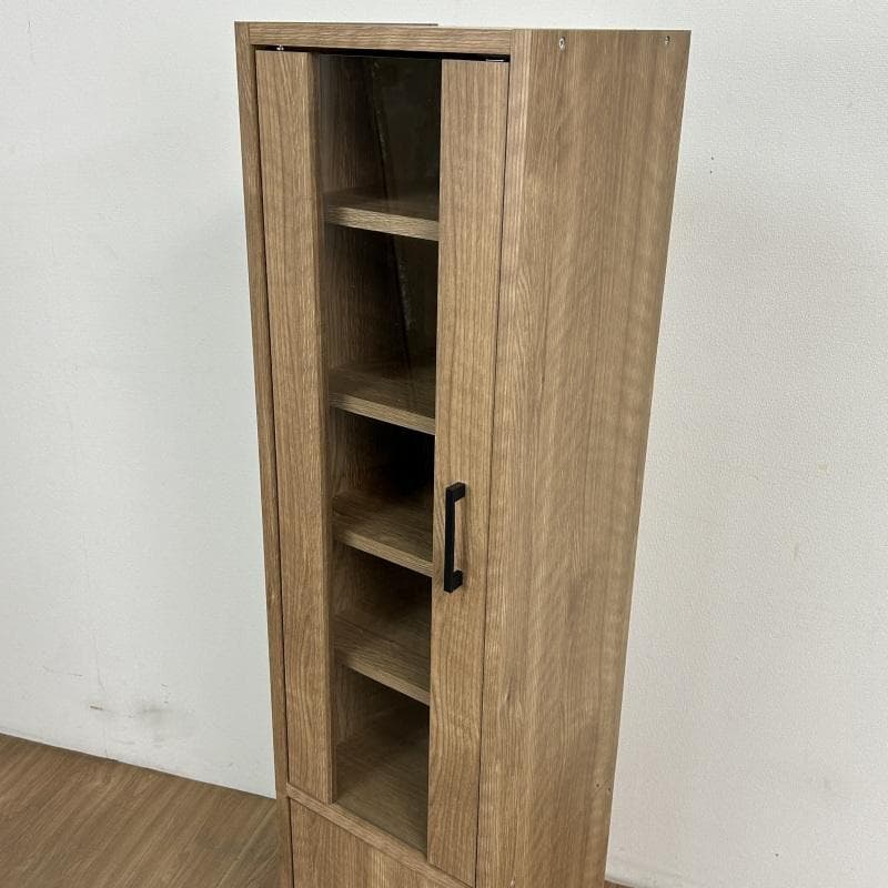 【新品】ハイタイプ スリム食器棚　すきま収納SN　(OUTLET)