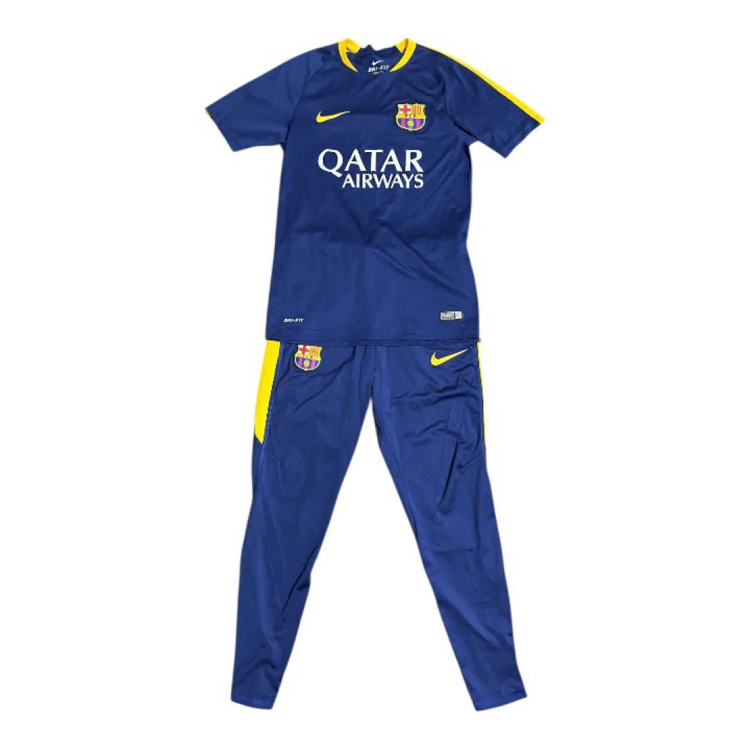 FCバルセロナ Nike Vaporknit ドリルトップ 上下セット