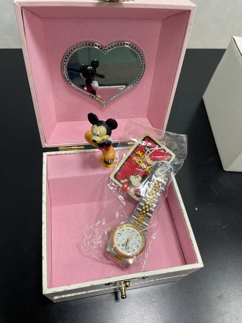 Y♦︎452 ディズニー腕時計 ミッキー生誕80周年ダイヤ10ポイント 未使用品