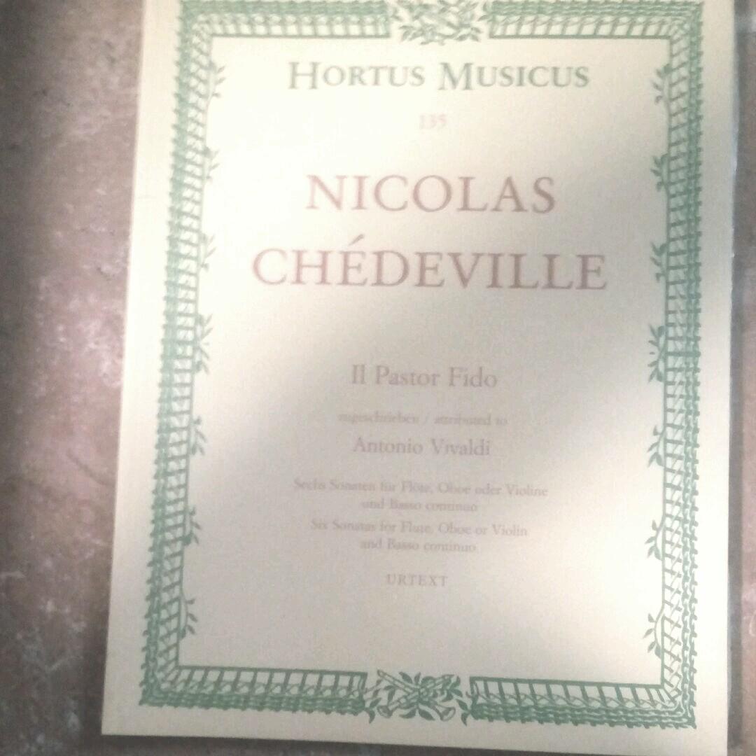 洋書 Nicolas Chedeville \"attrib toVivaldi