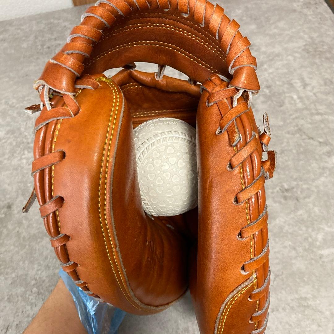 美津濃 ミズノ 一般 大人用 軟式 野球 グローブ キャッチャーミット 激レア品