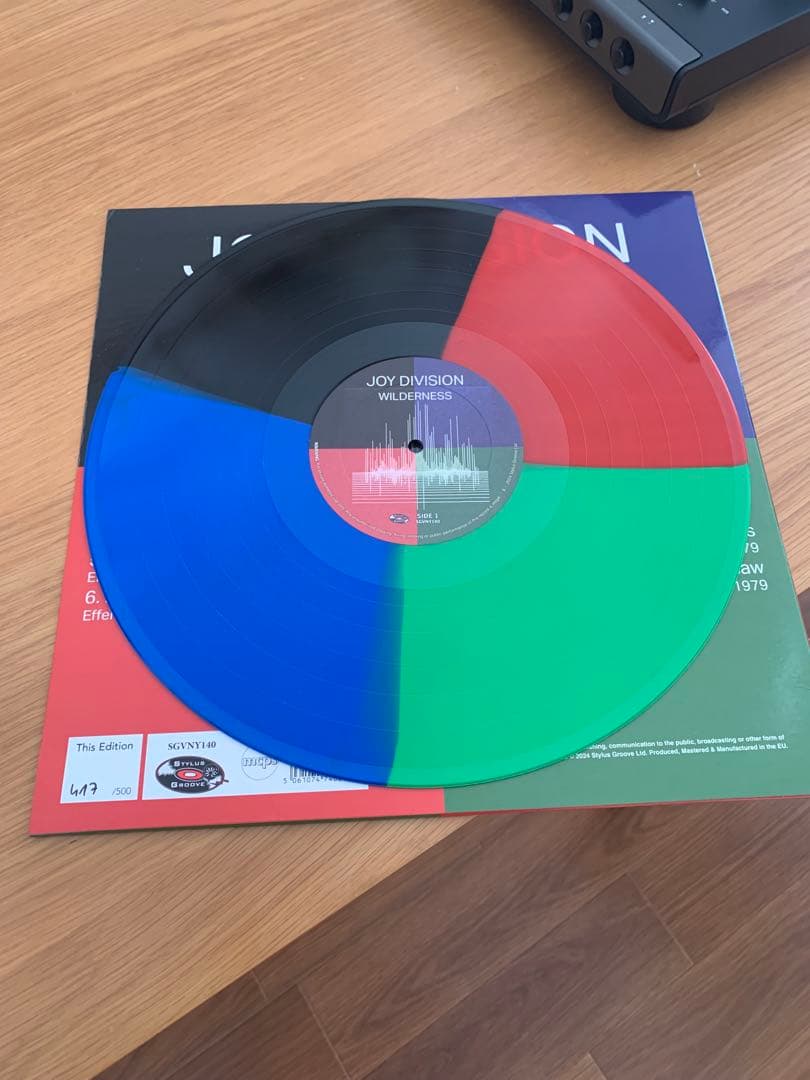 JOY DIVISION WILDERNESS 限定版レコード