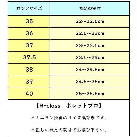 トゥシューズ アールクラス ポレットプロ 37 W3（R CLASS