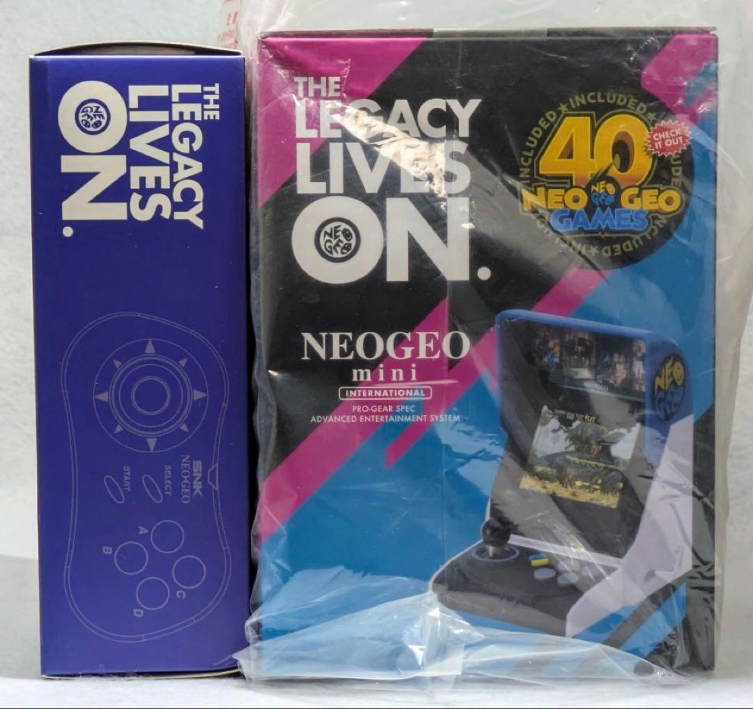 ［即決・新品未開封］『ネオジオミニ インターナショナル版＆NEOGEO Pad』
