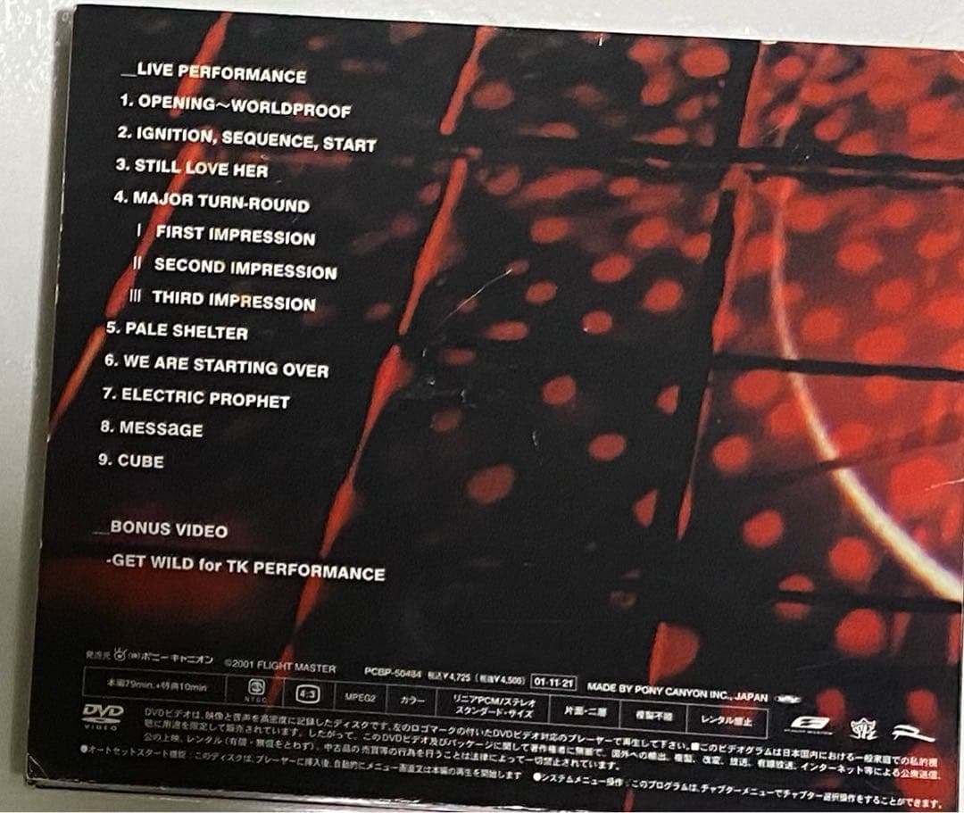 ミュージック TMNETWORK LIVE TOUR Major Turn-Round DVD