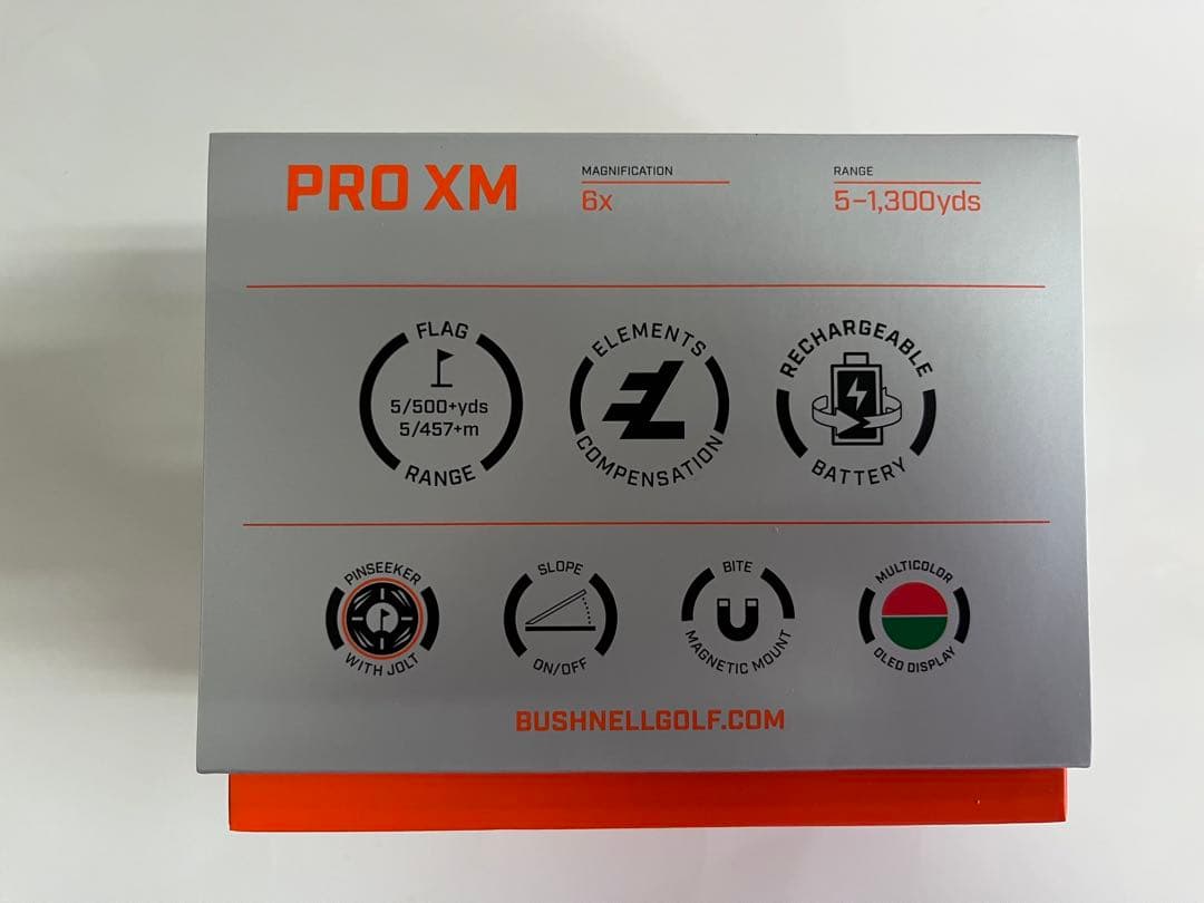 新品未使用　Bushnell PRO XM レーザー距離計