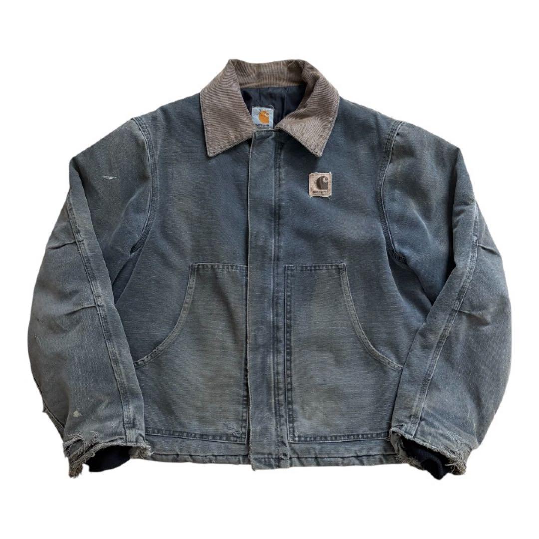 USA製Carhartt J22 arcticトラディショナルジャケット PTL