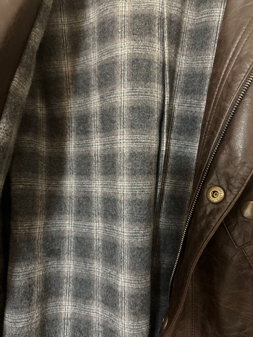 ポールスミス/カーコート/ダークブラウン ラムレザー/Paul Smith/美品