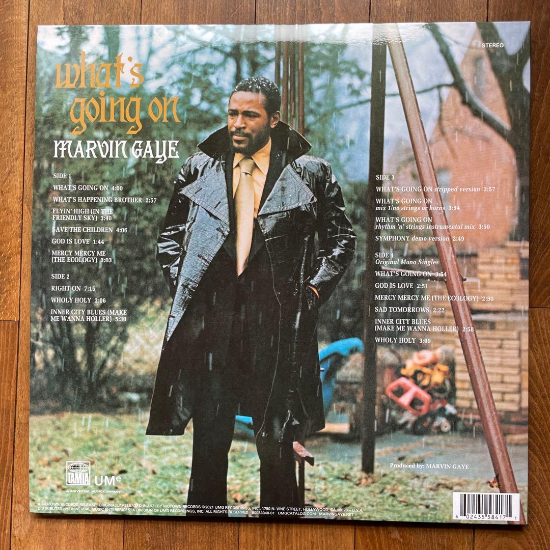 Marvin Gaye 『What's Going On』 50周年 LP2枚組