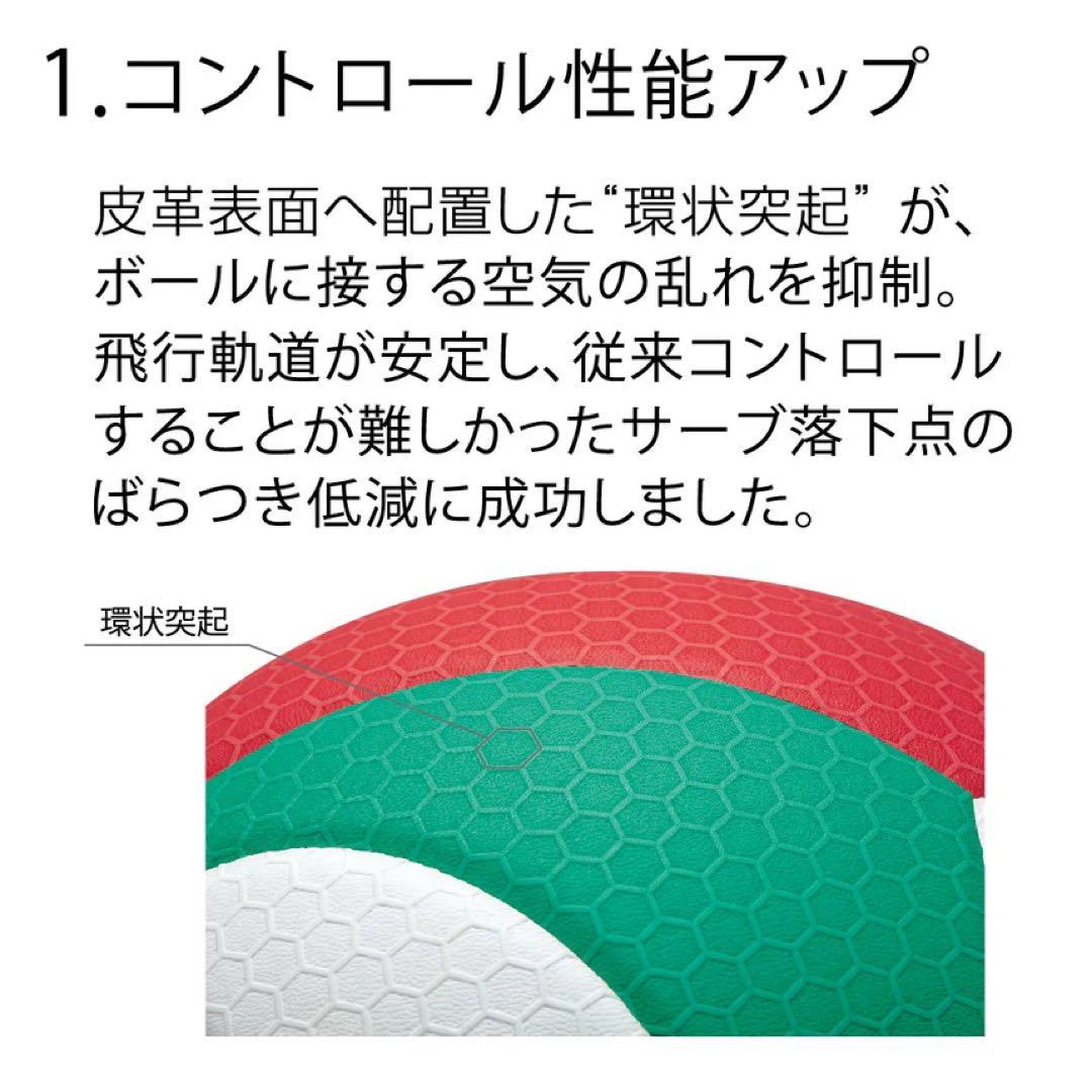 モルテンバレーボール4号　molten V4M5000 新品　中学生、ママさん