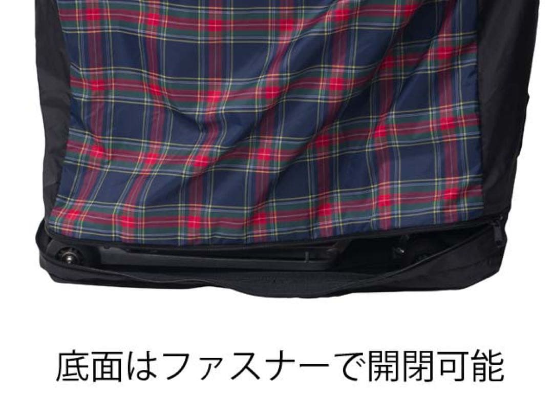 【希少】rin project ブロンプトン輪行バッグ ネイビーチェック