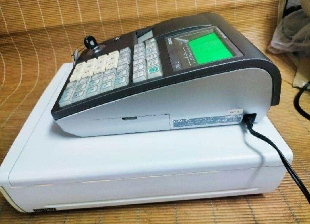 カシオレジスター　TE-300　フル設定無料　 送料無料人気機種　828222