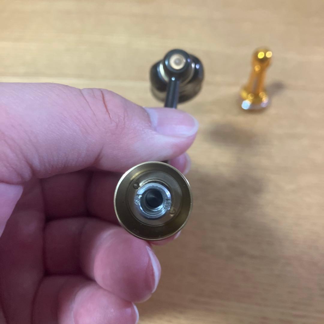 美品　軽量　SLP WORKS 40mm マシンカットハンドル　ショートスタンド