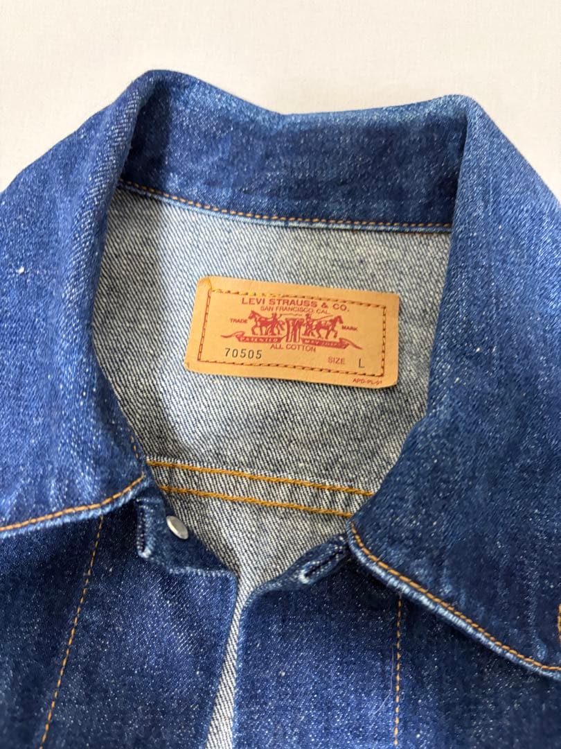 美品　リーバイス　70505 サード　3rd ジージャン　デニムジャケット