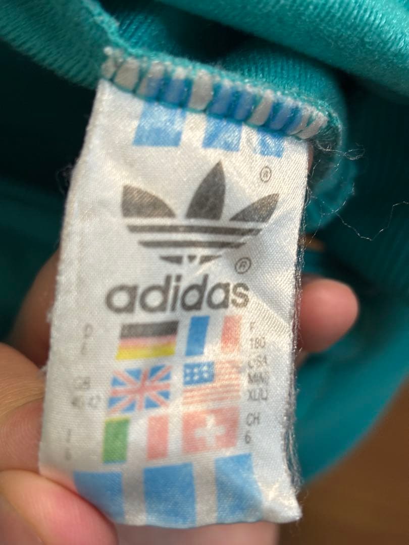 80s 万国タグ adidas トラックジャケット
