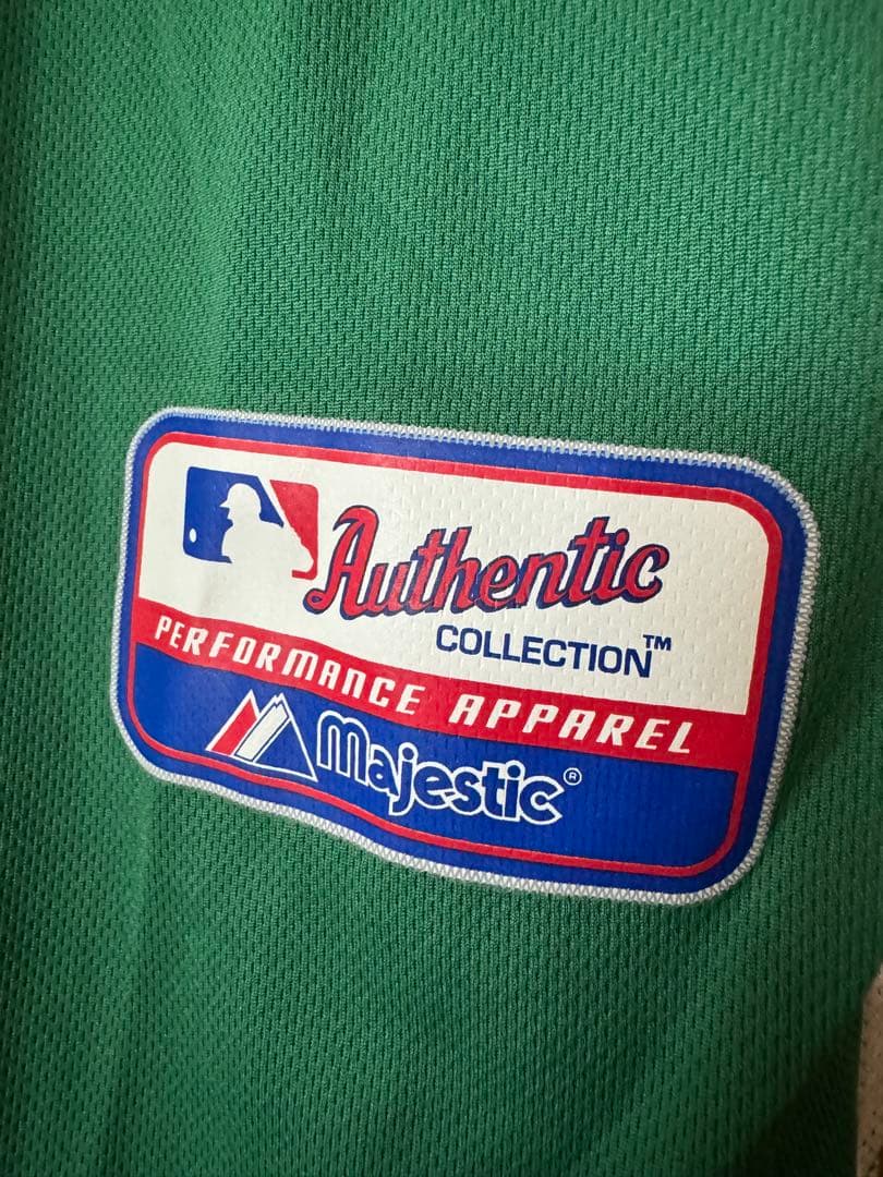 希少　美品　MLB 松坂大輔　レッドソックス　オーセンティック　激レアグリーン
