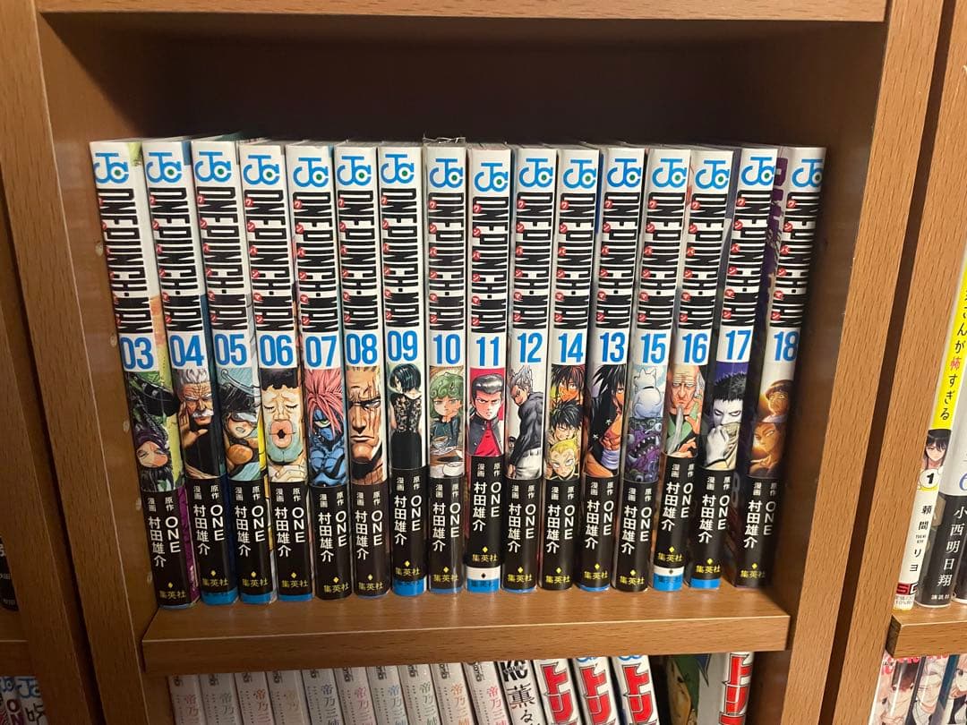 ワンパンマン　 3〜35巻　全冊初版帯付きチラシ多数