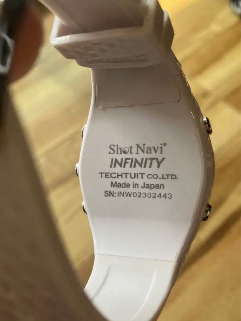 ShotNavi INFINITY GPSナビ ホワイト