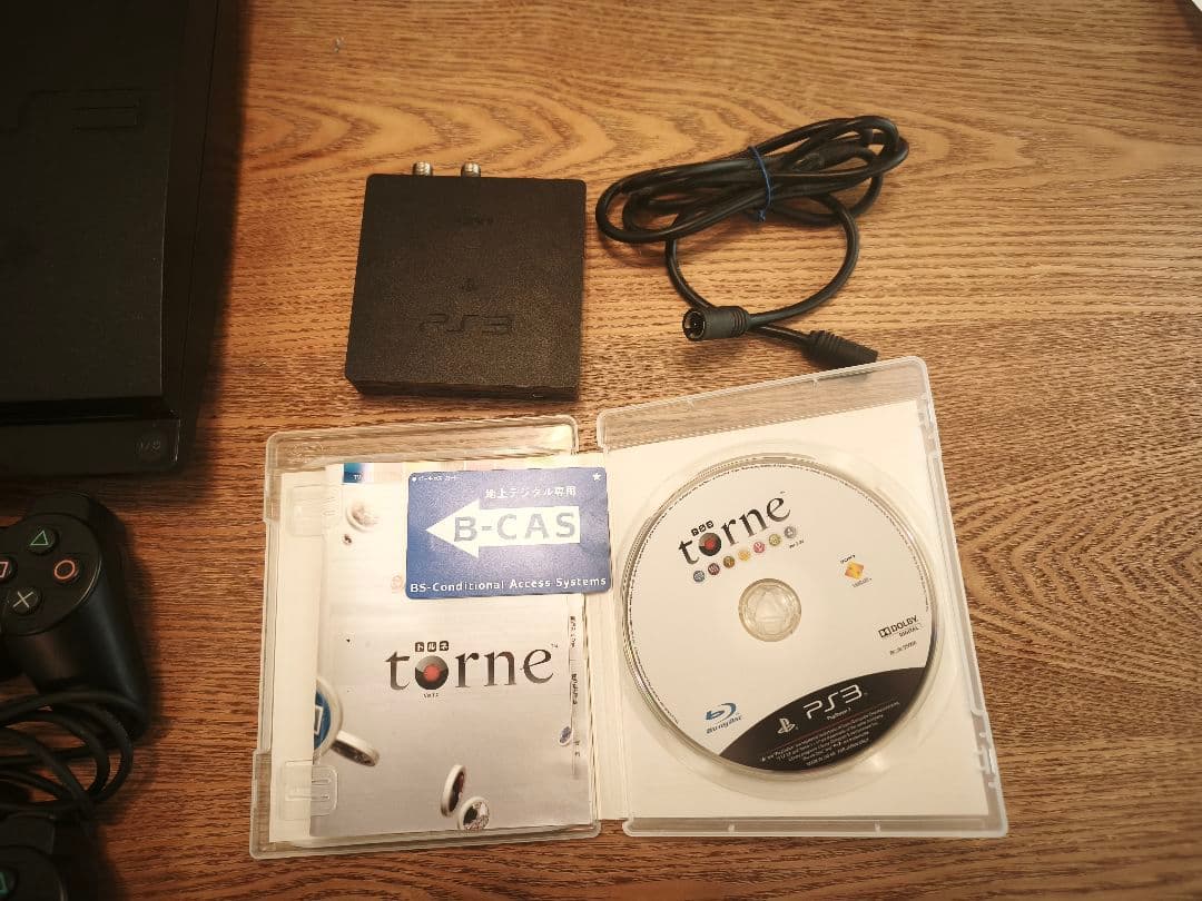 PS3本体3000A 160GB　トルネ 、コントローラー×2、各種ケーブル付き