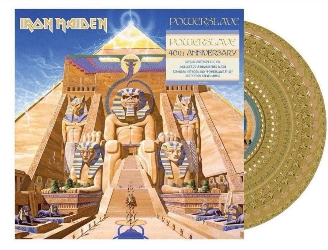 洋楽 Iron Maiden - Powerslave Zoetrope
