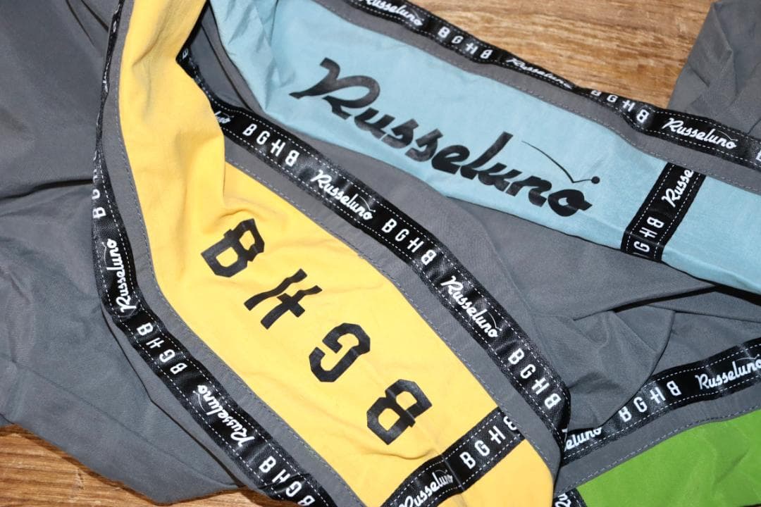 新品 BGHB X ラッセルノ ★ サイドラインパンツ (5/L) Ⓗ