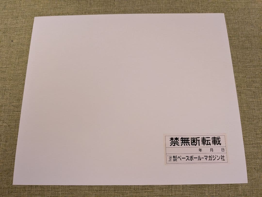 読売巨人軍　川上哲治　千葉茂　直筆サイン入り モノクロ写真
