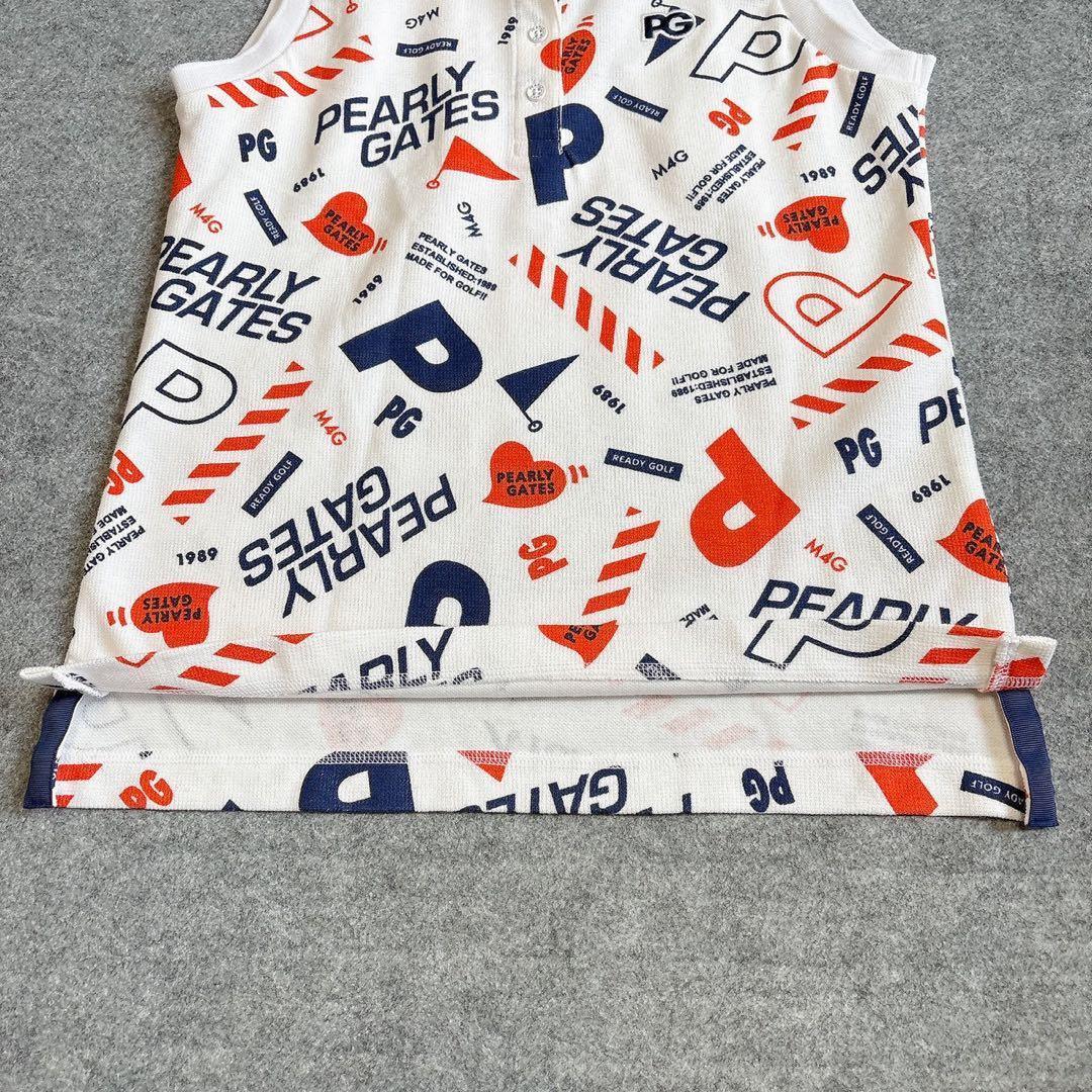 新品　パーリーゲイツ　近年　セットアップ　ポロシャツ　スカート　ホワイト