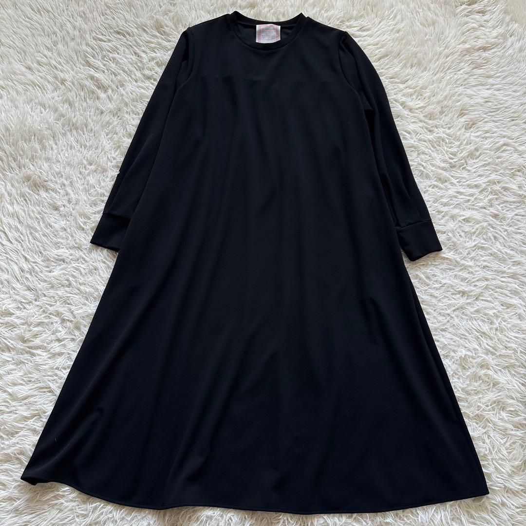 極美品✨ BEARDSLEY ビアズリー　Tワンピース　ロング　ゆったり　黒　1
