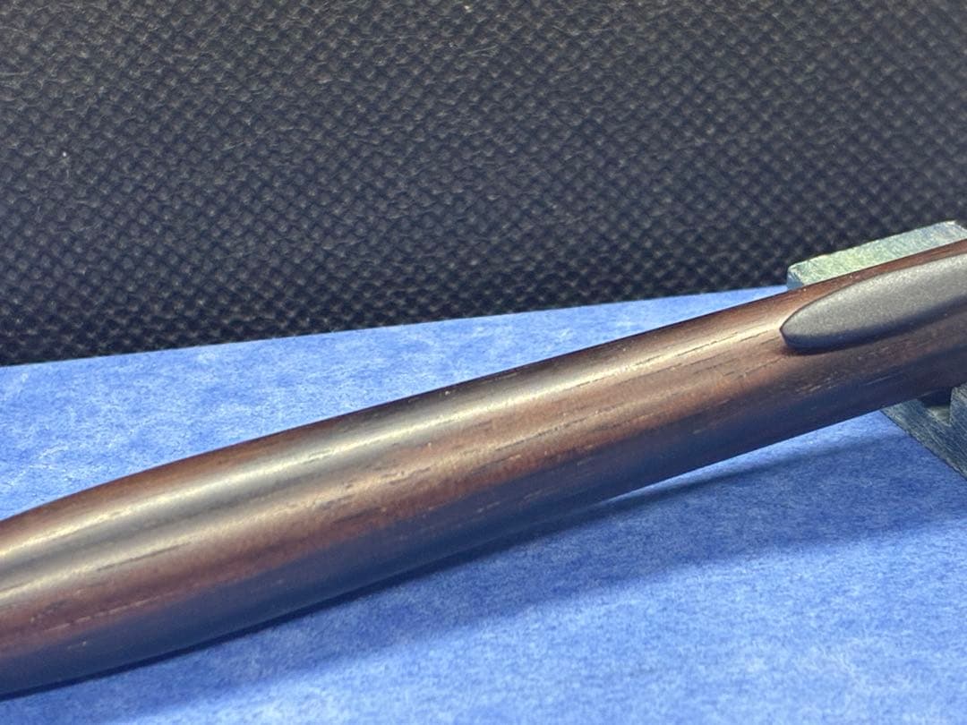 【早い者勝ち】縞黒檀　シャーペン0.5mm 加藤金属　木軸ペン　ハンドメイド