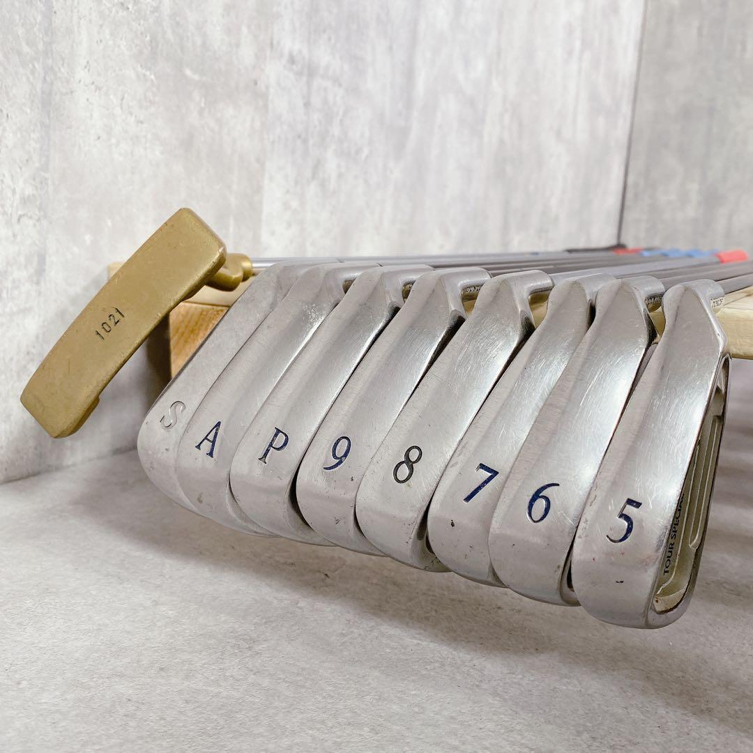 T627 現状品 ゼクシオ 他 ゴルフクラブ メンズ フルセット 13点 青