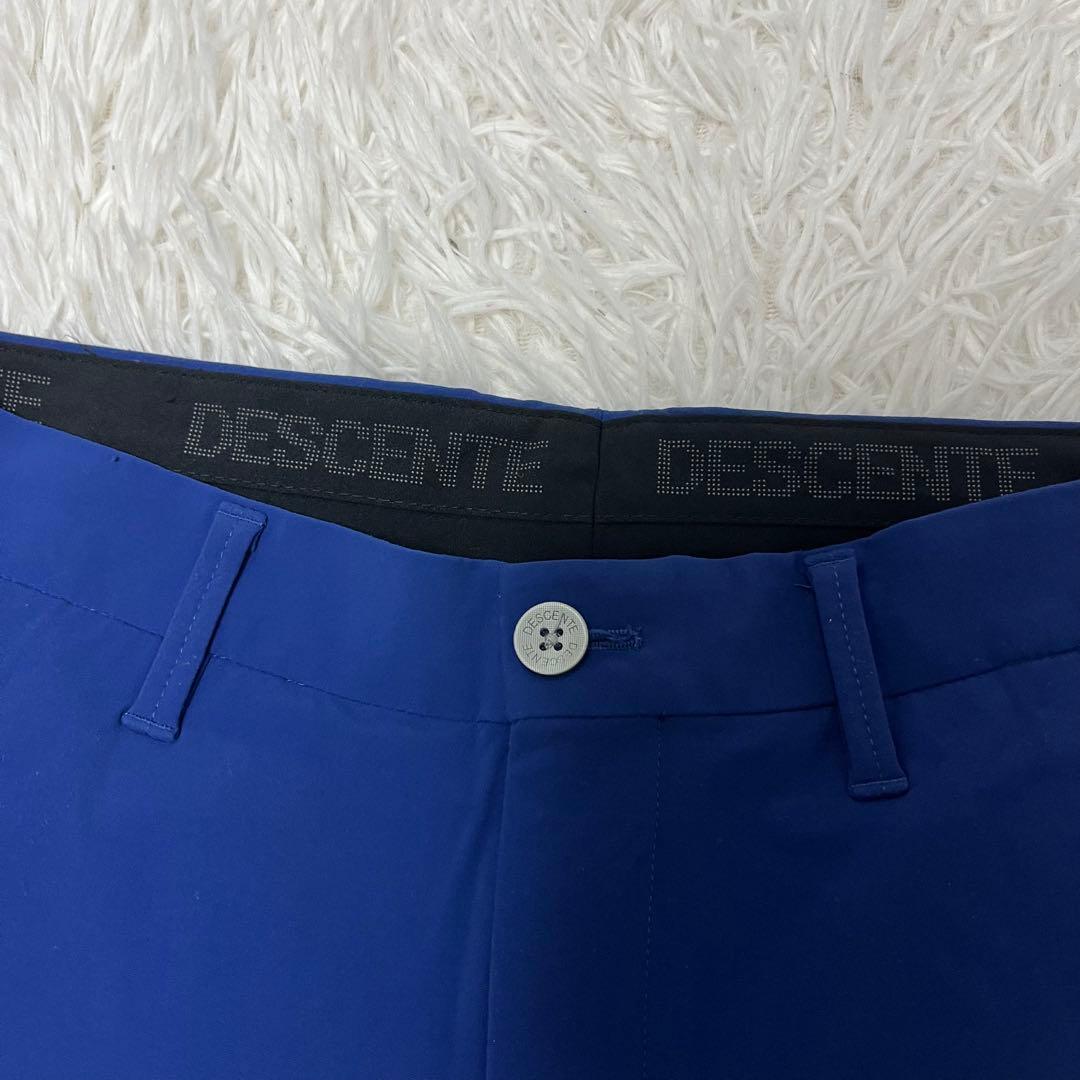 激レア DESCENTE GOLF デサント ゴルフ パンツ ブルー 青 メンズ