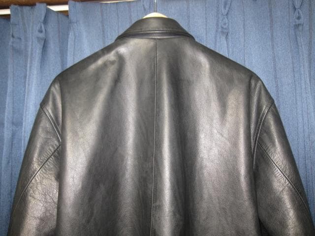 ジャケット・アウター ACANTHUS Leather Coaches Jacket XXL