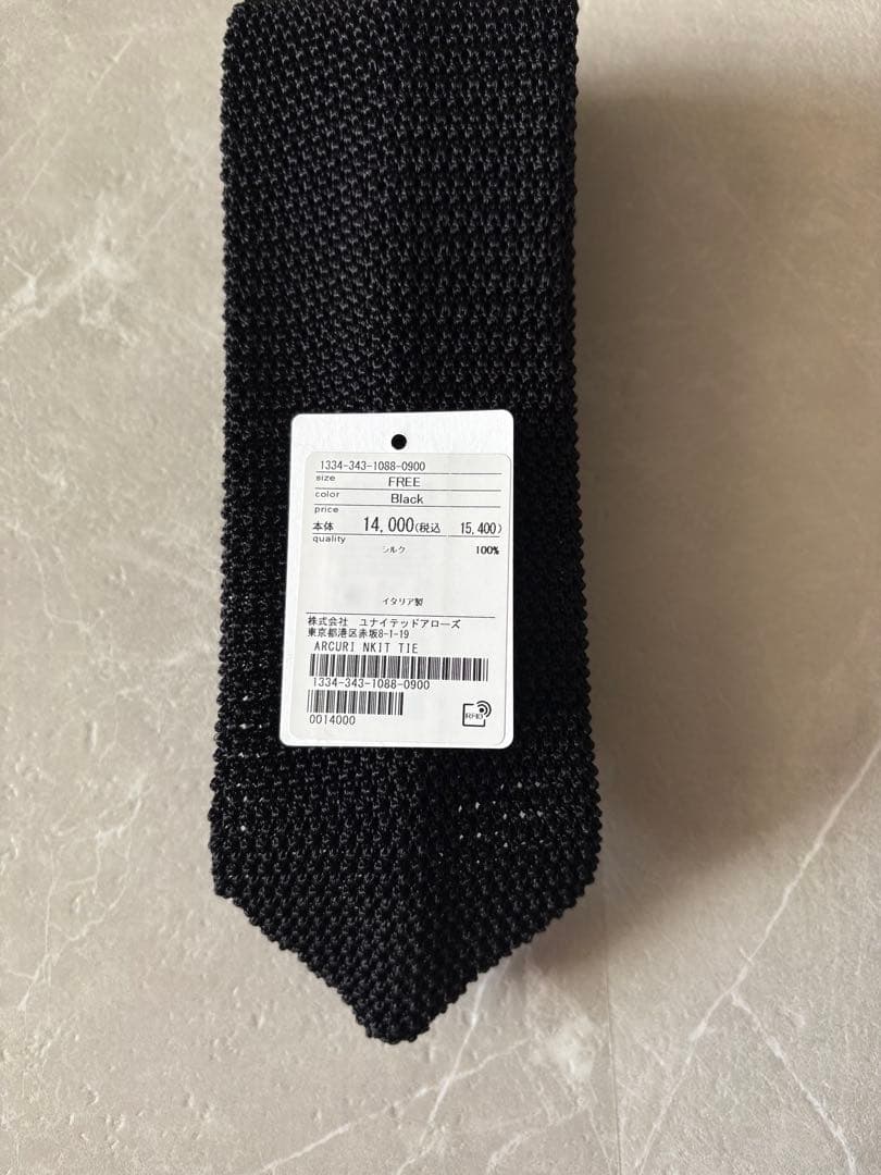 UNITED ARROWS ARCURI アルクーリ ニット ネクタイ