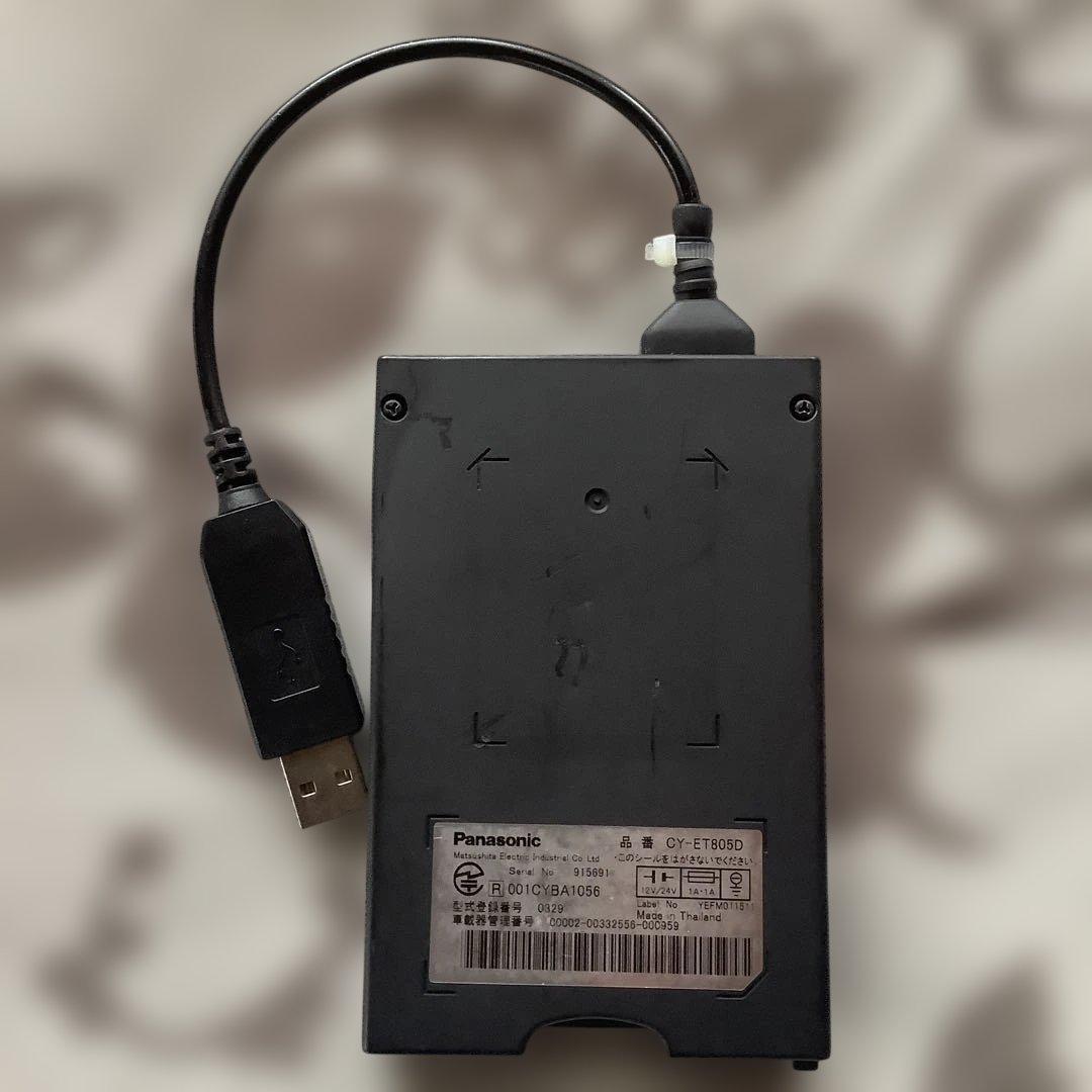 Panasonic CY-ET60S ETC車載器 USB 軽自動車登録