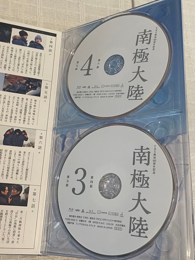 南極大陸 Blu-ray BOX〈8枚組〉