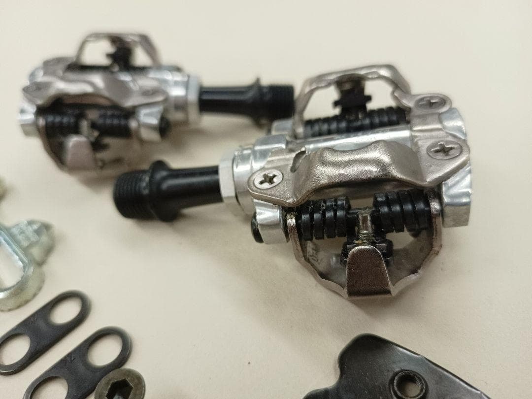 99 【中古】SHIMANO　SPDペダル PD-M540　新品クリート付