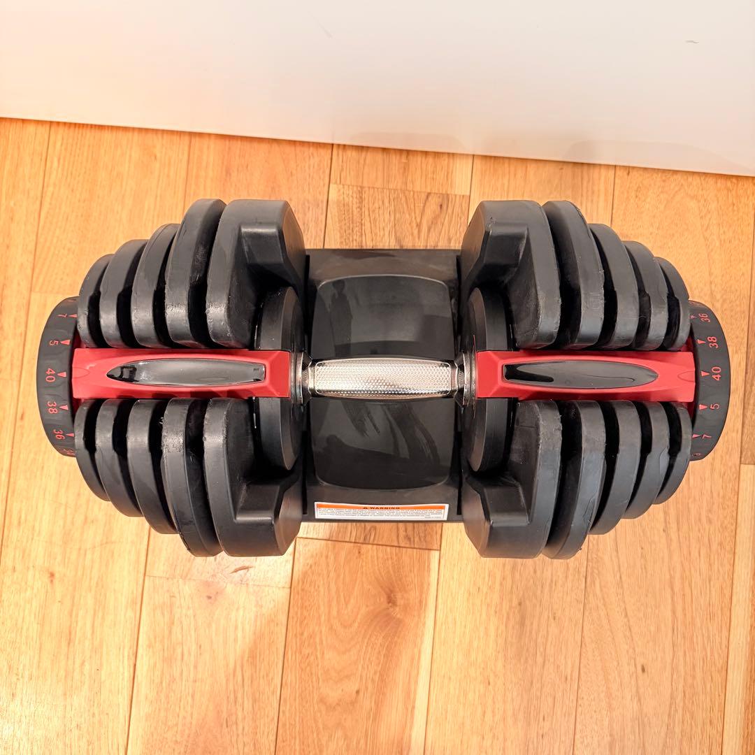 可変式ダンベル 40Kg 1個 筋トレ トレーニング パンプアップ 筋肉