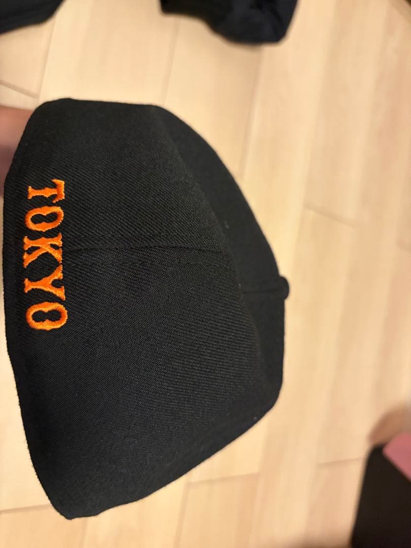 GIANTS ジャケット 黒/オレンジ　おまけ59fifty 7 3/8