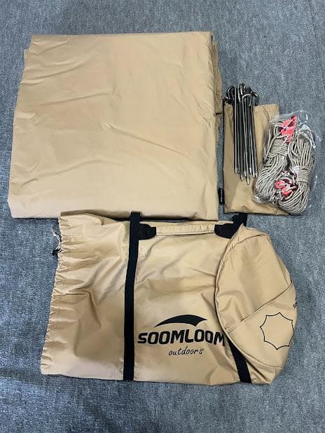 SoomloomタープAdranus 5.1ｍX5.1ｍ