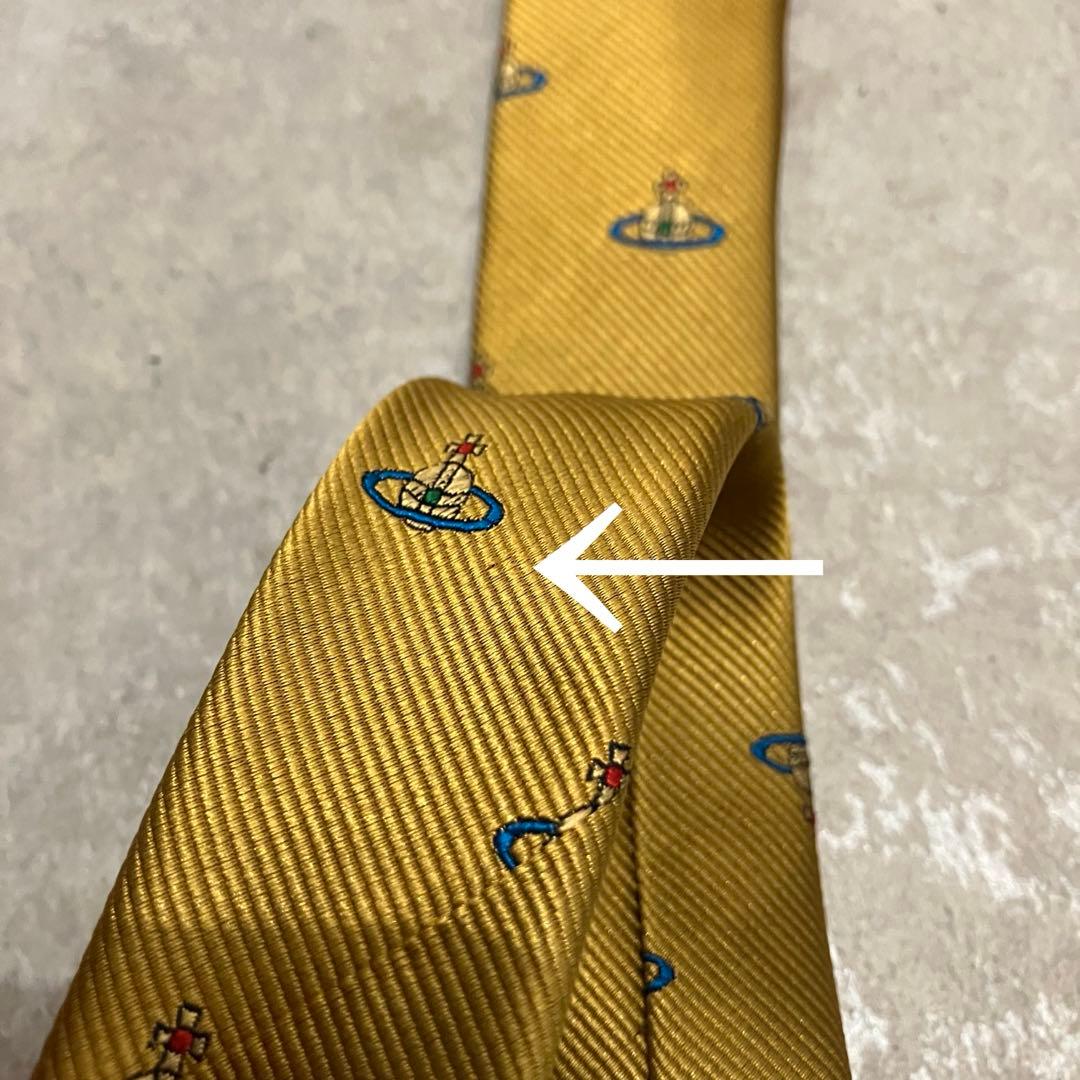 Vivienne Westwood、ネクタイ、イエロー系、マスタード系
