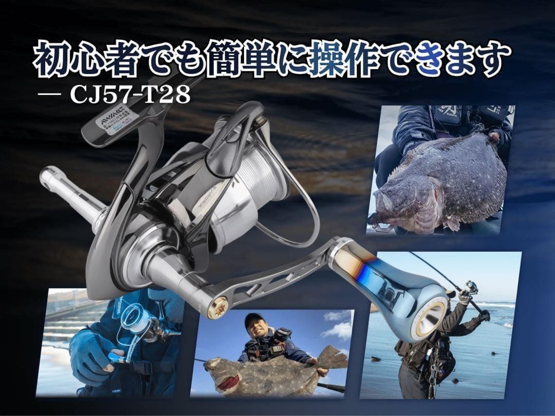 【飯島一貴氏監修】ゴメクサス/シマノ用ハンドル/ブラックレッド/サーフ