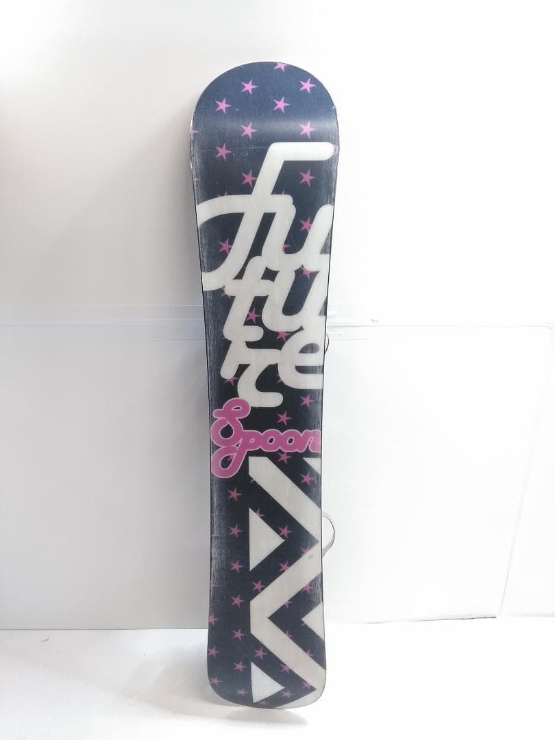 レディース スプーン フューチャー 152cm + カスタム M スノーボード◇