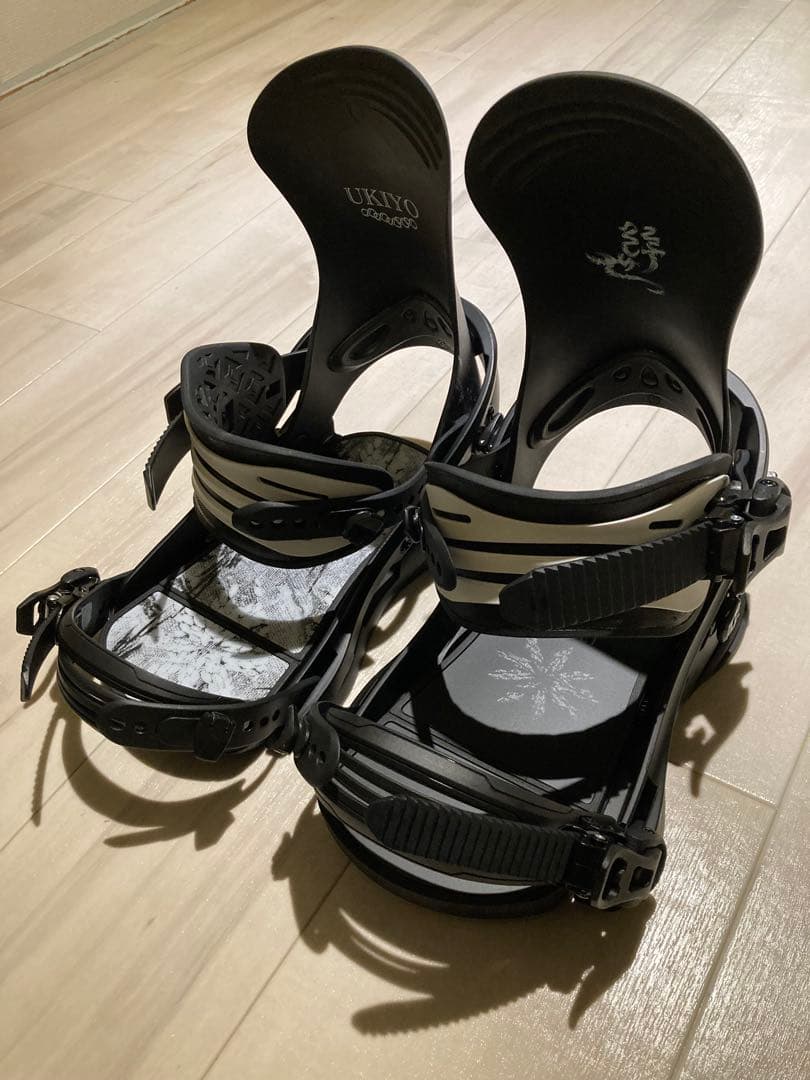 FLUX × UKIYO スノーボード ビンディング ブラック 新品