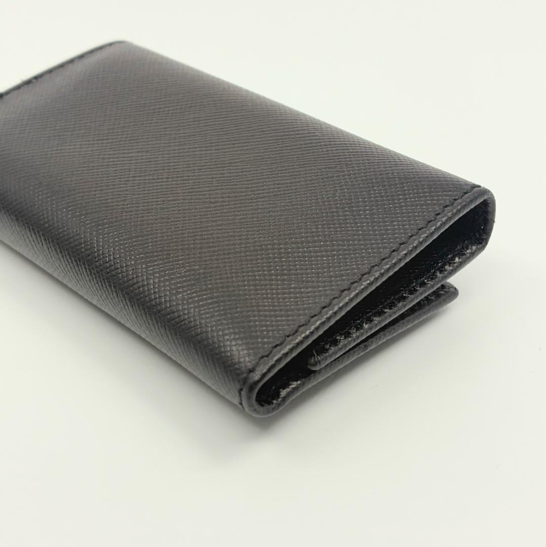 PRADA プラダ レザー 6連キーケース 黒 ブラック A1334A1