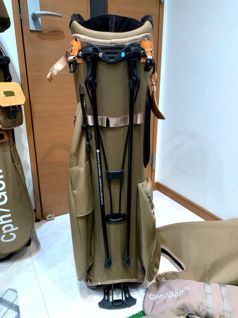 良品　アッソブ　スタンドキャディバッグ　AS2OV GOLF キャプテンズヘルム