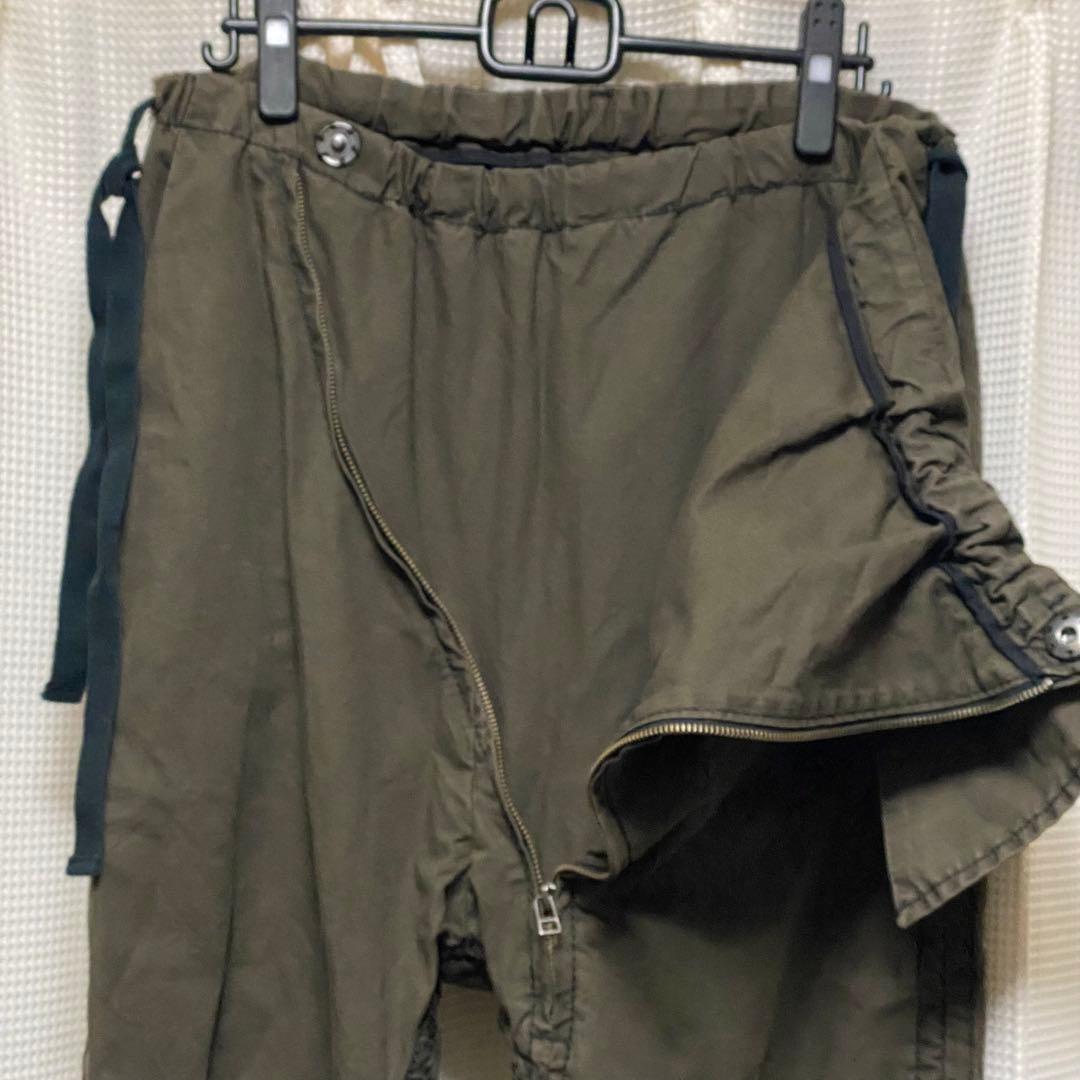 Yasuyuki Ishii ヤスユキイシイ カーブジップ パンツ