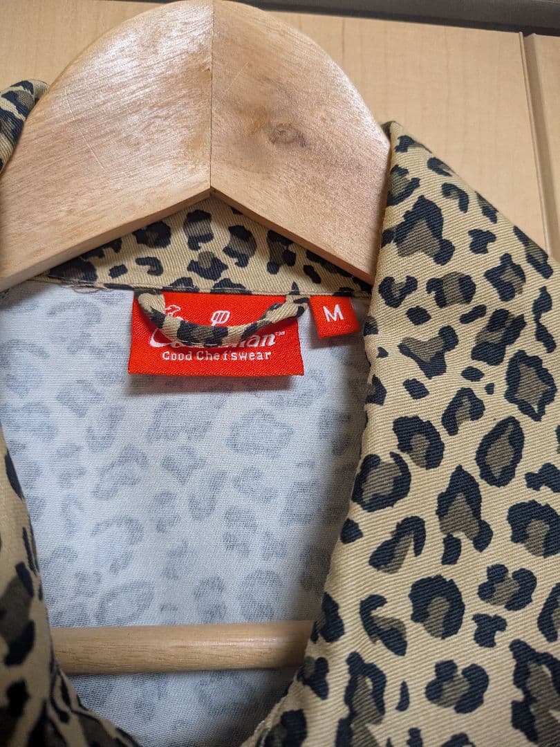 Cookman クックマン レオパード柄 デリバリージャケット leopard