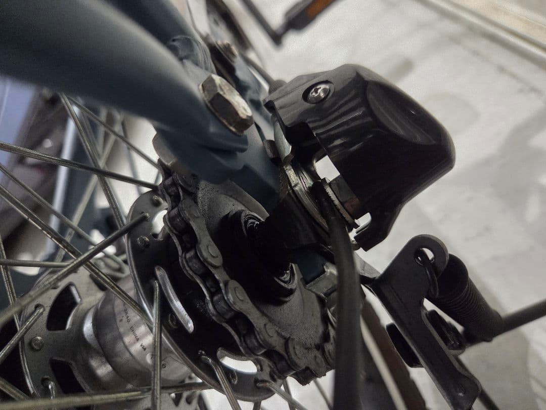無料配送　電動自転車　ＰＥＬＴＥＣＨ　ＴＤH－408Ｌ plus　ガレージ保管