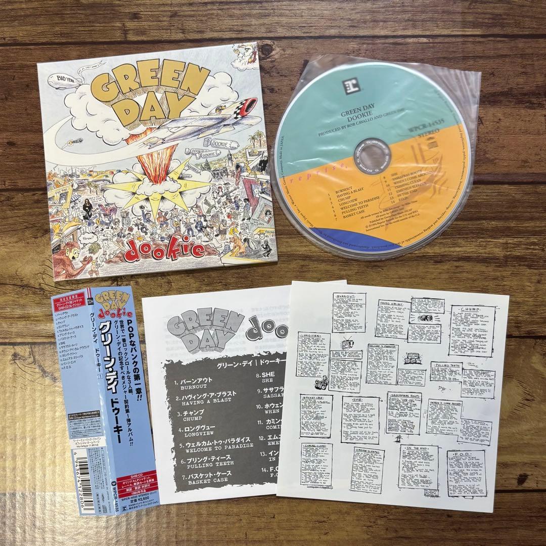 GREEN DAY dookie ドゥーキー 紙ジャケット