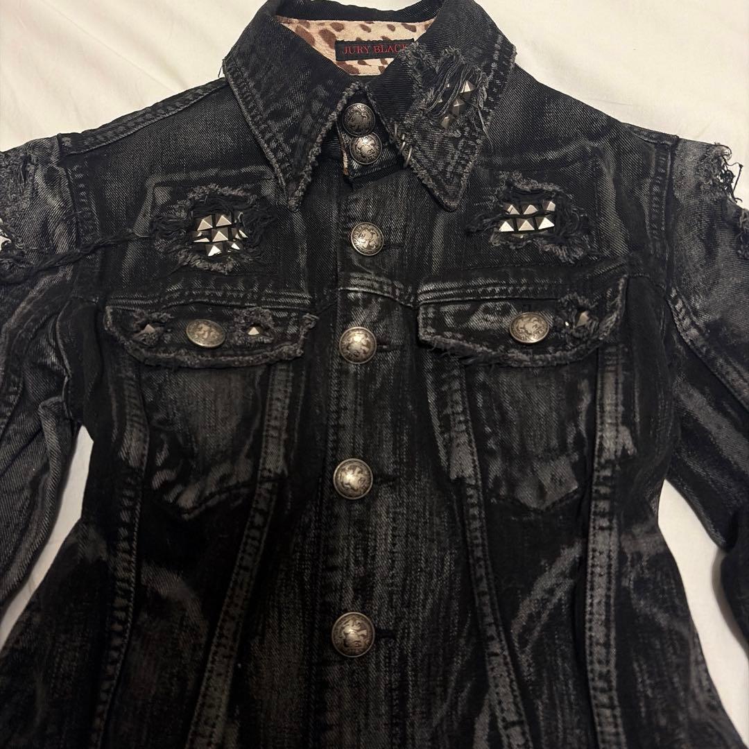 00’s archive damage studs jacket roen